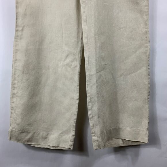 Willi Smith Women's Khaki Wide Leg Pants size 8 - Picture 3 of 6